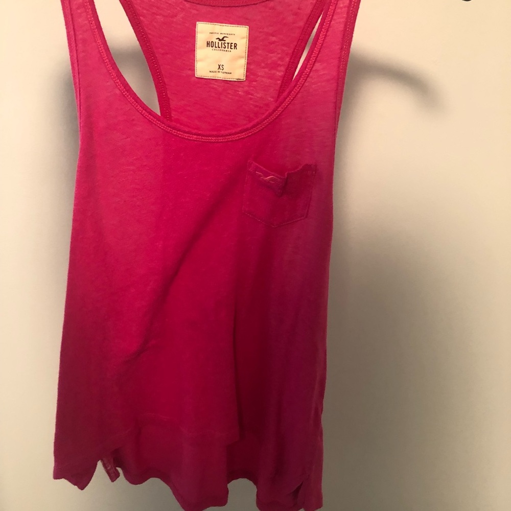 Hollister pink tank top